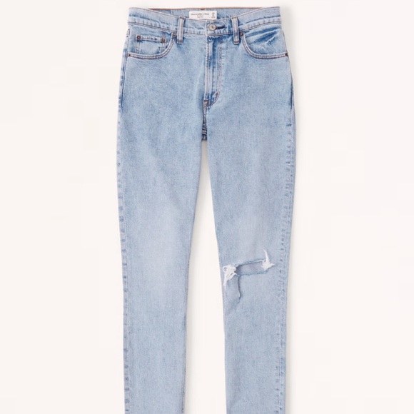 NWT Abercrombie & Finch 👖🌀 high waisted s k I n n y jean - Picture 1 of 5